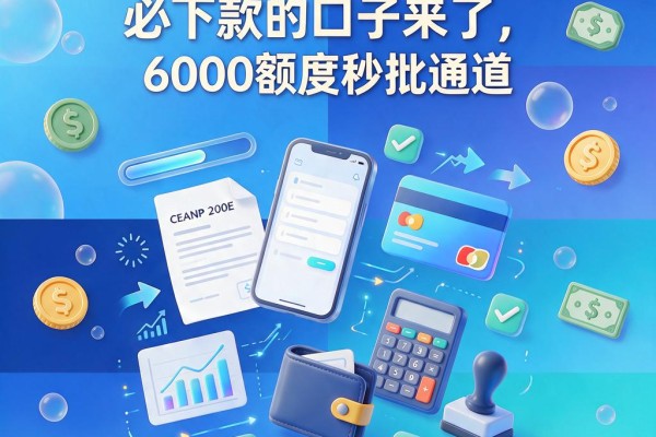 黑户专属！芝麻信用分高必下款的口子来了，6000额度秒批通道