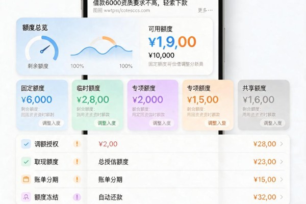 门槛低到想不到!这5个大额贷款平台,借款6000资质要求不高,轻松下款