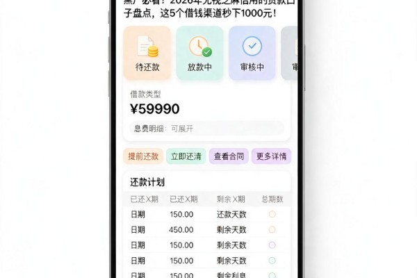 黑户必看!2026年无视芝麻信用的贷款口子盘点,这5个借钱渠道秒下1000元