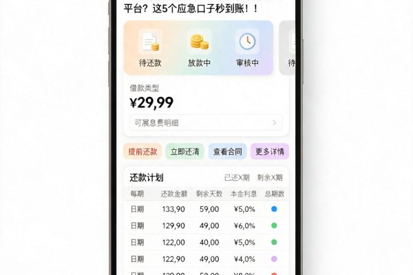 2026最新实测!网贷哪个最好借钱的平台?这5个应急口子秒到账!