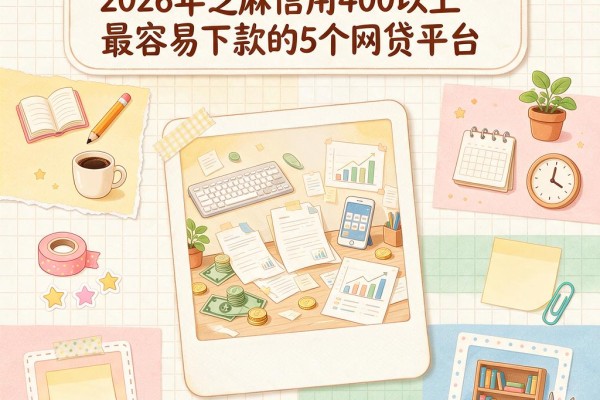 急用钱必看！2026年芝麻信用400以上最容易下款的5个网贷平台