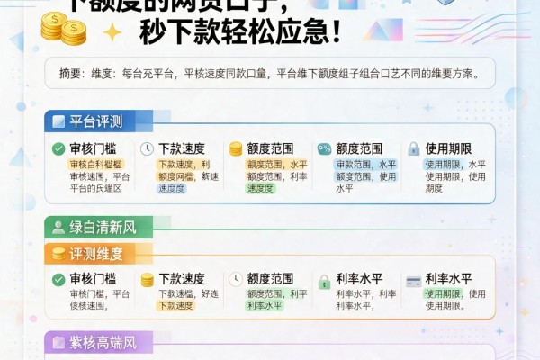 急需用钱别慌！这5个最好下额度的网贷口子，秒下款轻松应急