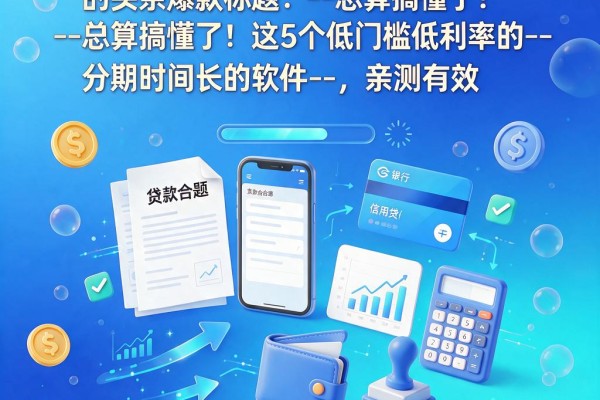 好的，这里为您提供一条符合要求的头条爆款标题：--总算搞懂了！这5个低门槛低利率的--信用贷款分期时间长的软件--，亲测有效