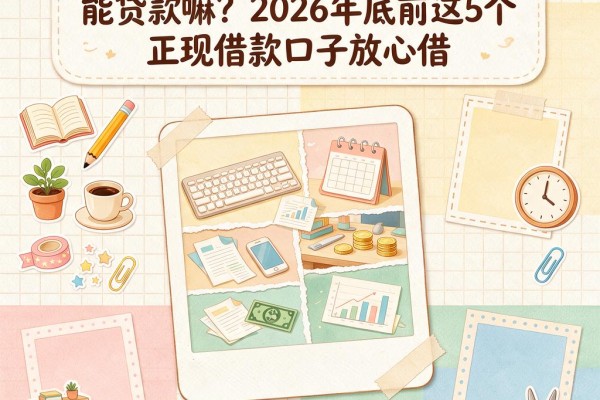 急用钱必看!只要手机号就能贷款嘛?2026年底前这5个正规借款口子放心借