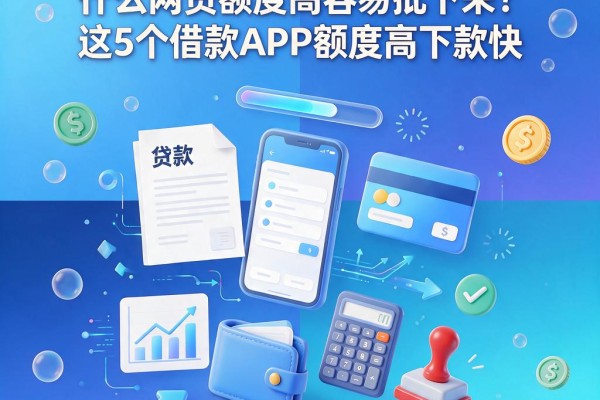 急用钱必看!什么网贷额度高容易批下来?这5个借款APP额度高下款快