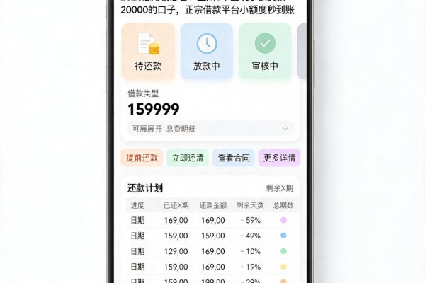 2026急用钱必看!盘点5个正规小额贷款20000的口子,正宗借款平台小额度秒到账