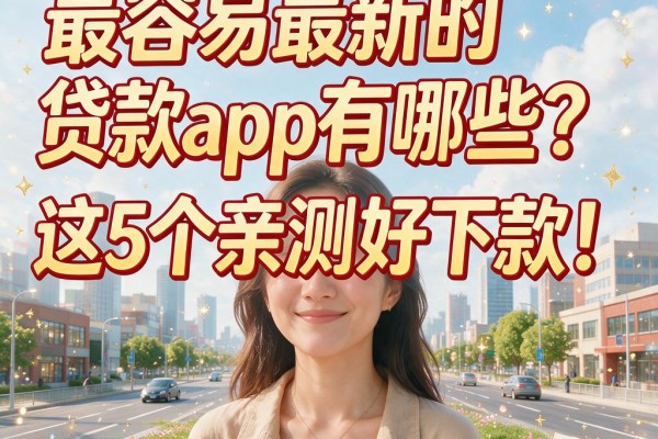 最容易最新的贷款app有哪些？这5个亲测好下款！