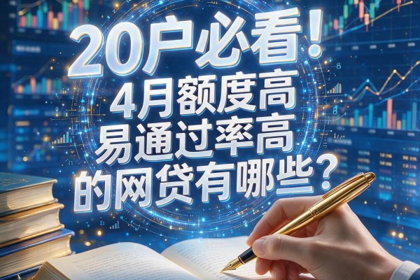 黑户必看!4月额度高易通过率高的网贷有哪些?这5个借款软件黑户也能秒下4000