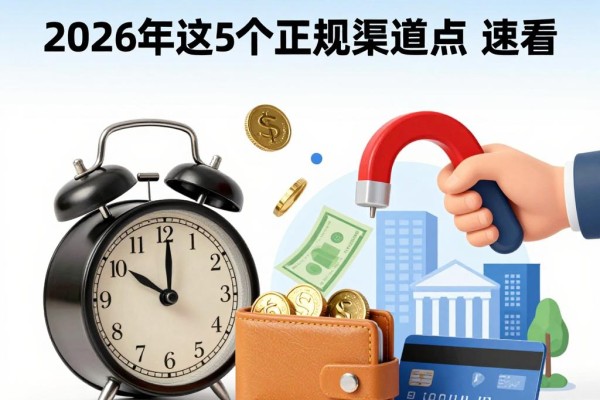 黑户信用不高怎么贷款？2026年这5个正规渠道盘点，速看！