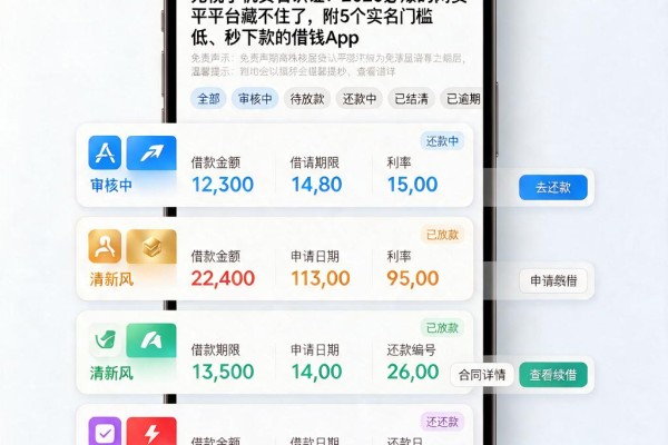 无视手机实名认证!2026必爆的网贷平台藏不住了,附5个实名门槛低、秒下款的借钱App