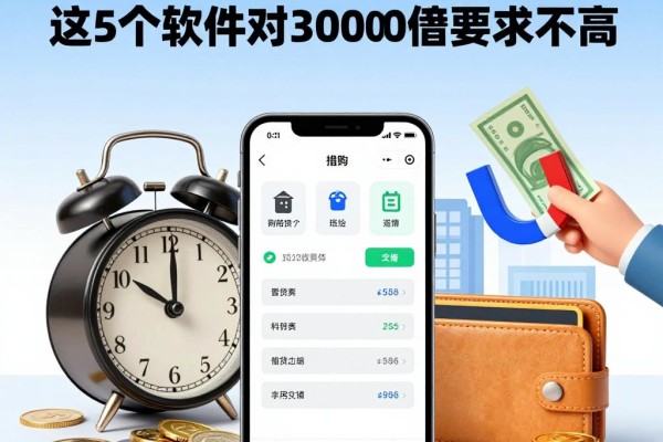 苹果可借不上征信贷款2026推荐!这5个软件对30000借款要求不高