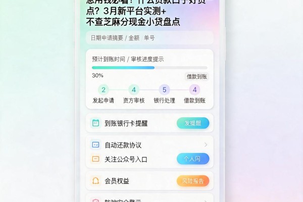 急用钱必看!什么贷款口子好贷一点?3月新平台实测+不查芝麻分现金小贷盘点