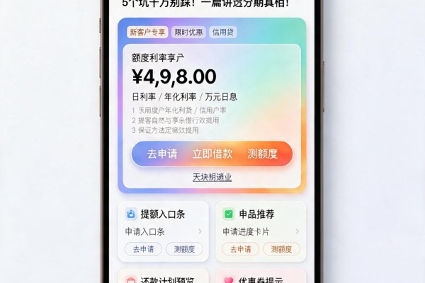 4000分12期要还5400?2026这5个坑千万别踩!一篇讲透分期真相