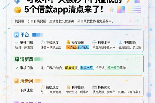 急用钱必看!2026年身份证贷款可以不?大额秒下门槛低的5个借款app清点来了
