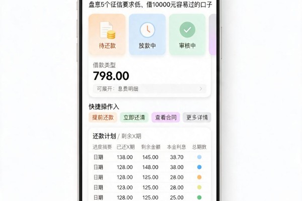 黑户不用查征信贷款平台2026极速下款通道！盘点5个征信要求低、借10000元容易过的口子