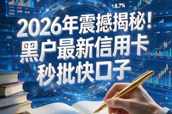 2026年震撼揭秘！黑户最新信用卡秒批快口子，细致解说来了！