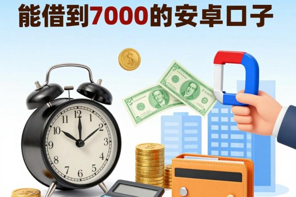 安卓借钱2000口子合集!2026年珍藏这5个能借到7000的安卓口子