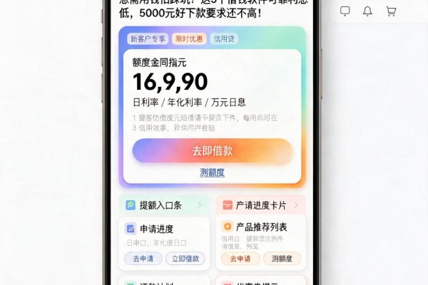 急需用钱怕踩坑？这5个借钱软件可靠利息低，5000元好下款要求还不高！