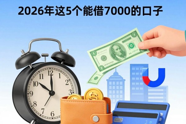 信用卡逾期还能借款么?2026年这5个能借7000的口子,知道的人不多