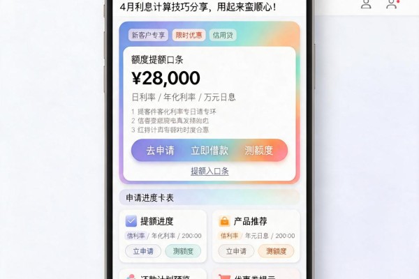 无视黑白小额借款真的存在吗?实测这5个不查黑白、小额5000的软件,4月利息计算技巧分享,用起来蛮顺心!