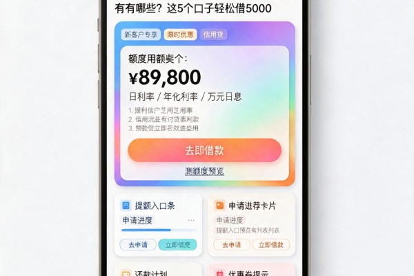 2026新手必存!用芝麻信用贷款的平台有哪些?这5个口子轻松借5000