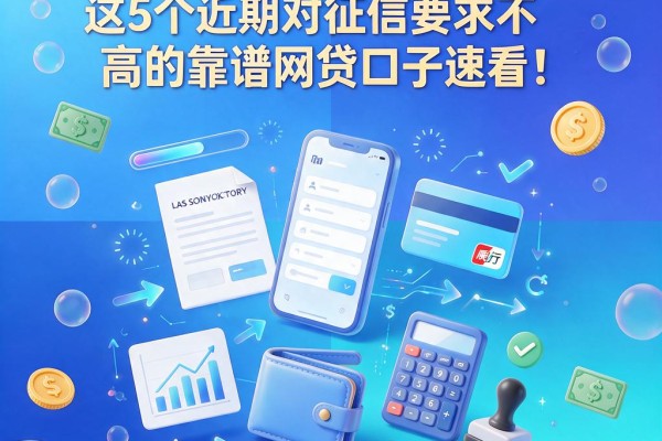 不查征信必下款！这5个近期对征信要求不高的靠谱网贷口子速看