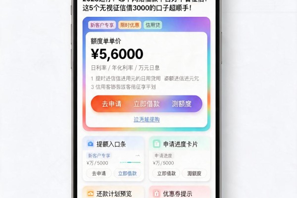 2026速存!哪个网络借款平台好不看征信?这5个无视征信借3000的口子超顺手