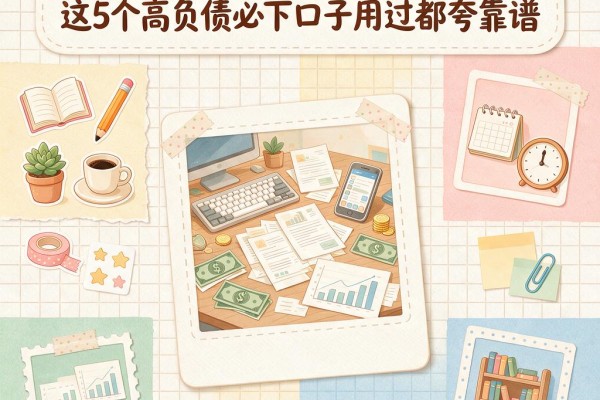 黑户被风控高负债还有口子?这5个高负债必下口子用过都夸靠谱