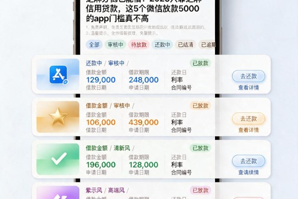 芝麻分低也能借!2026只靠芝麻信用贷款,这5个微信放款5000的App门槛真不高