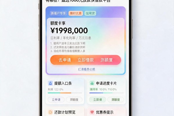 2026速看速存!盘点最快通过审核放款的网贷有哪些,甄选1000元放款快借款平台