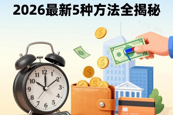 网上贷款到底怎么操作?2026最新5种方法全揭秘!