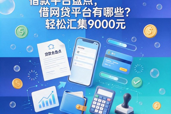 5个对网贷要求不高的借款平台盘点，借网贷平台有哪些？轻松汇集9000元