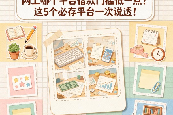 门槛低到不敢信！网上哪个平台借款门槛低一点？这5个必存平台一次说透！
