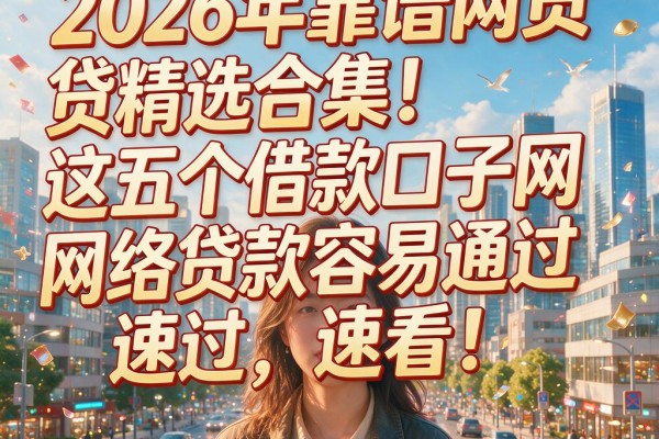 2026年靠谱网贷精选合集!这五个借款口子网络贷款容易通过,速看!