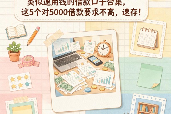 2026黑户必看!类似速用钱的借款口子合集,这5个对5000借款要求不高,速存!