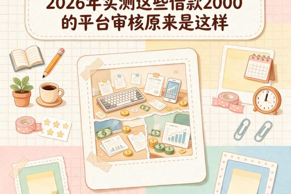用手机号怎么可以借钱呢？2026年实测这些借款2000的平台审核原来是这样