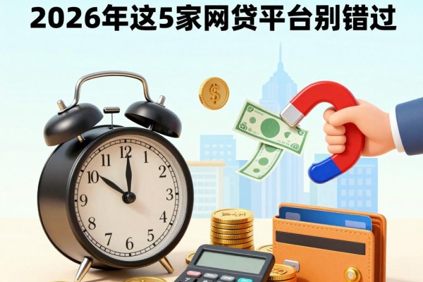 什么分期最容易贷款呢?2026年这5家网贷平台别错过,短期用钱秒到账!