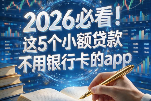 2026必看!这5个小额贷款不用银行卡的app,3000元容易下款口子速申