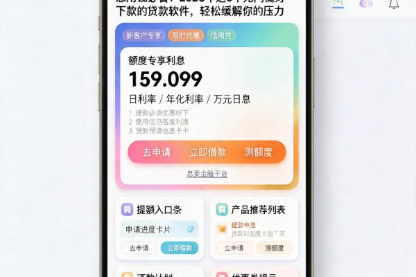 急用钱必看！2026年这5个无门槛好下款的贷款软件，轻松缓解你的压力