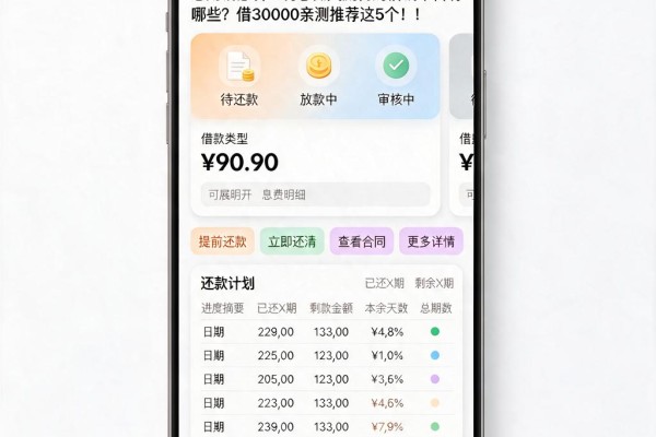 急用钱必看!利息低又流畅的借钱平台有哪些?借30000亲测推荐这5个!