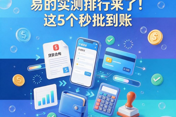 2026支付宝借款容易的实测排行来了!这5个秒批到账