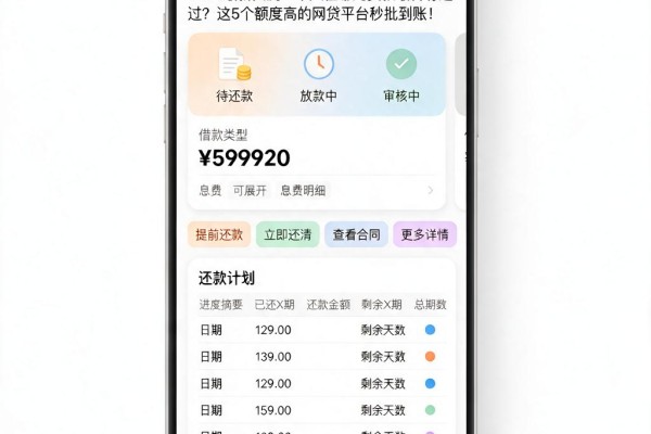 2026最新实测！个人在哪儿贷款最容易通过？这5个额度高的网贷平台秒批到账