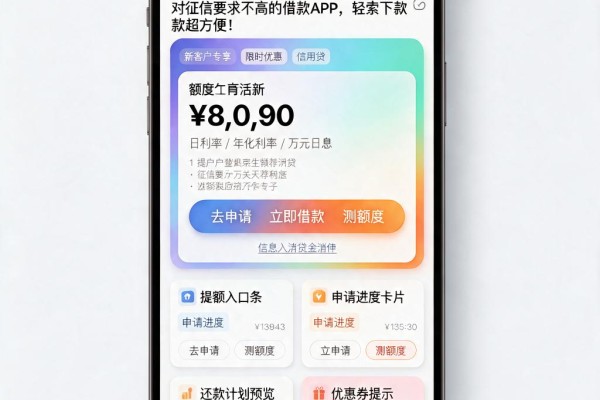 黑户贷款3万24期还款别发愁!这5个对征信要求不高的借款APP,轻松下款超方便