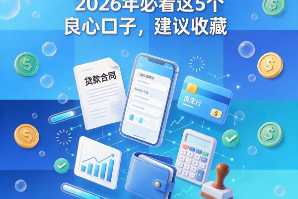 门槛低周期长的网贷怎么选?2026年必看这5个良心口子,建议收藏