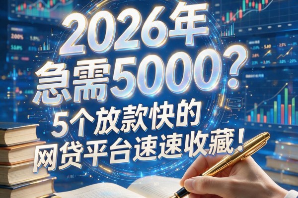 2026年急需5000?这5个放款快的网贷平台速速收藏!