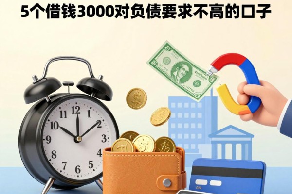 2026负债高的贷款口子必看!6月最新高效攻略+5个借钱3000对负债要求不高的口子盘点
