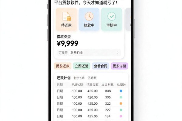 大平台借钱必看!这5个征信门槛低的大平台贷款软件,今天才知道就亏了