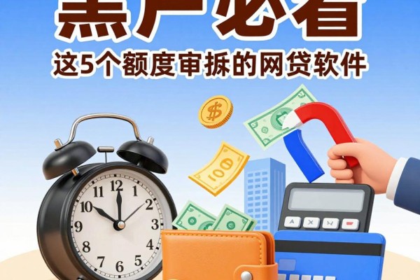 黑户必看!2026年这5个额度高好审批的网贷软件,秒懂秒下款