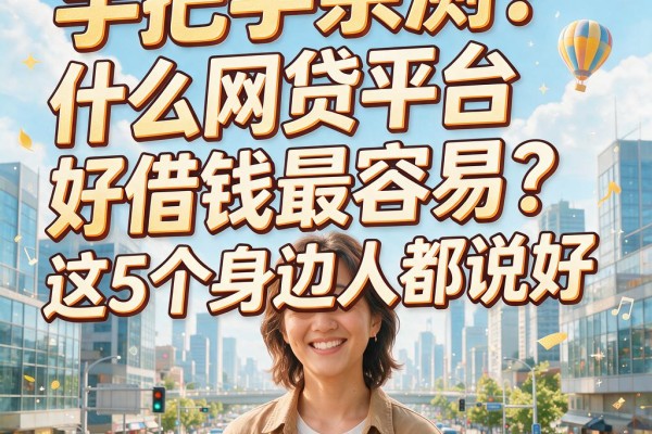 手把手亲测!什么网贷平台好借钱最容易?这5个身边人都说好