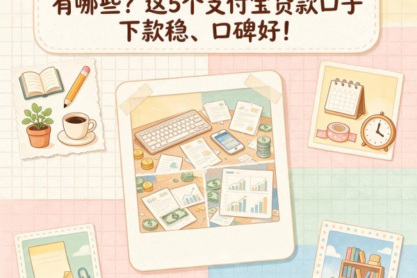 支付宝上可以借款的口子有哪些?这5个支付宝贷款口子下款稳、口碑好!